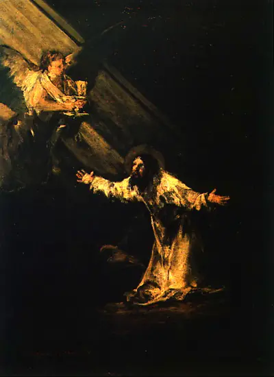 Christus auf dem Ölberg (Christ on the Mount of Olives) Francisco de Goya